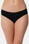 Bleeding Heart Medium Rise Half Coverage Bikini Panty (Pack of 2) - Black Coral — thumbnail 2